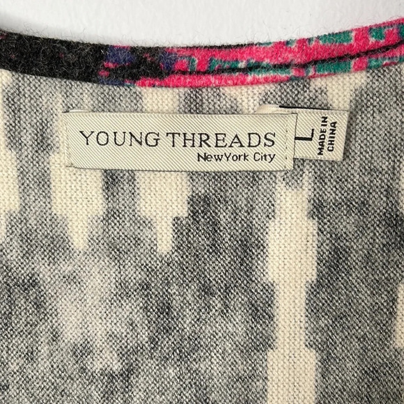 Young Threads Printed Sweater Dress - Picture 2 of 5